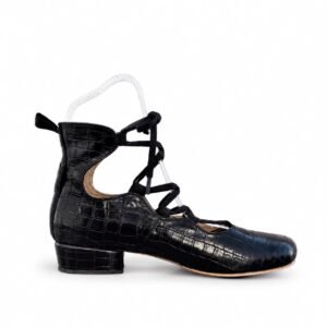 Mariluca Black Croco Leather